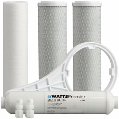Watts Premier Bi-Annual 5 and 6-Stage RO Carbon Block Filter Kit 2 Filters by WattsPremier