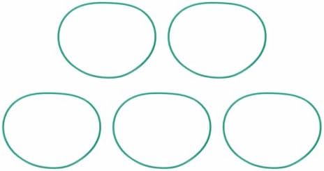 HARFINGTON 5 Pcs Fluorine Rubber O-Rings 115mm OD 110.2mm ID 2.4mm Width Round Sealing O Ring Seal Gasket for Industrial Engines Plumbing Faucet Hose Automotive by HARFINGTON