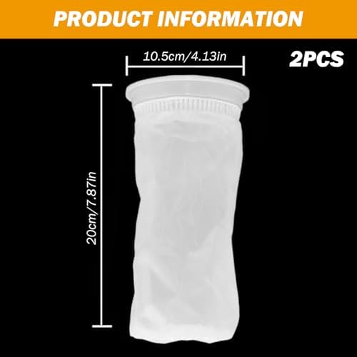 2PCS Rain Barrel Filter, Washable Nylon Rain Barrel Screen Filter, Mesh Rain Barrel Filter Reusable Replacement Rain Water Filter, Rain Barrel Filter - Image 5
