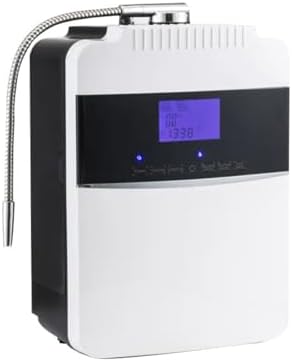 Hydrogen Water Machine for Home, Alkaline Water Ionizer Generator, 500-1680 ppb Hydrogen Water, Countertop or Wall-Mounted Purifier System with 2.8-11 Adjustable pH Levels White by OUOQNUE