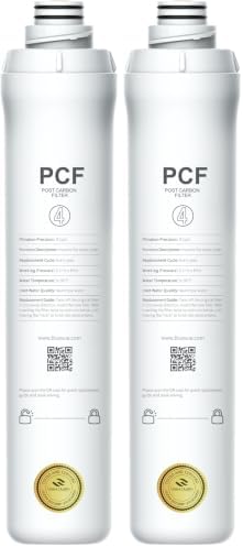 Bluevua Official ROPOT PCF Filter, Replacement for RO100ROPOT, 1-year Lifetime-4th Stage (Pack of 2) by Bluevua