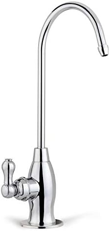 iSpring GK1-CHR Reverse Osmosis Drinking Water Faucet, High Spout RO Faucet for Under Sink Water Filtration Systems, Chrome by iSpring