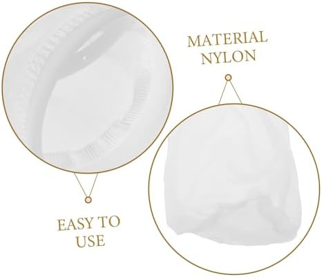 2Pcs Ibc Tank Lid Filter Cover, White Plastic Nylon Mesh Screen - Image 6