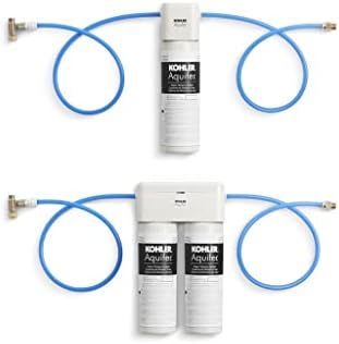 KOHLER 77688-NA Water Filter, Aquifer Replacement Filter Cartridge (2 Pack), 2 Count (Pack of 1), White - Image 3