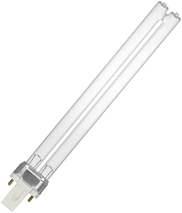 Coospider 18W HAVC UV Light Bulb,Replacement Sanitizer UVC Bulb for AC System, G23 2 Pin UVC Bulb for AC Duct.110v by Coospider