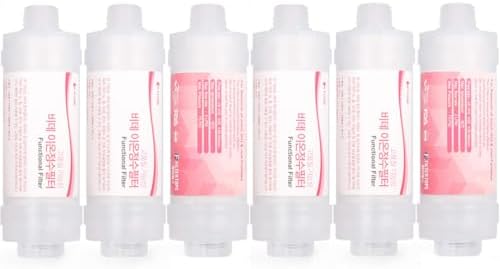 6 Pack Bidet Water Filter Replacement Set 1/2' 15mm for Kohler Novita BF-100 by Unknown