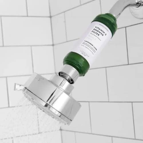 VOESH Shower & Empower Duo, Vitamin C Shower Filter, Exfoliating Sugar Scrub, Body Wash, Clean Shower Care Set, Vegan Skincare, Spa Gift, Clean Beauty - Image 3
