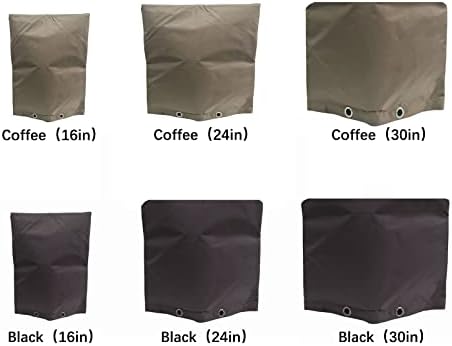Backflow Preventers Protection, 30W x 24H inch Outdoor Pipe Insulation Cover Backflow Winter Cover Insulated Cover Pouch for Winter Pipe Freeze Protection Water Sprinkler Valve Box Controller - Image 7