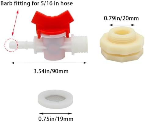 Rain Barrel Connector Kit (Set of 4) - Image 2