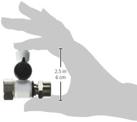 iSpring AFW43 Water Systems Feed Water Adapter, Fits 1/2" NPT and 3/8" COMP, Cold Water Supply Valve - Image 6