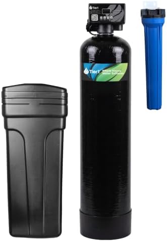 Tier1 32,000 Grain Water Softener System for 3-4 Bathroom Homes by Tier1