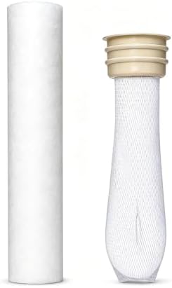 Flanne Replacement Water Filter Combo | 5μm PP Cotton & 0.01 Micron UF Membrane Filter, BPA & BPS Free, 3000L by Unknown