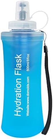 Collapsible Water Bottle with Filter for Travel Hiking Camping 500ML by BUTIE