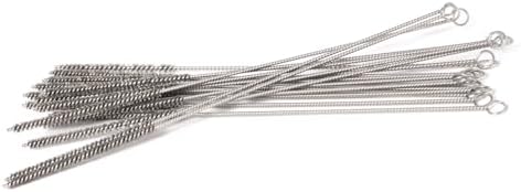 12 Inch Pipe Cleaning Brush Set with Stainless Steel Bristles, Steel Wire Tube Brush Kit for Auto Parts Polishing, Machining, Bottles, Tubes, Etc.（6mm-2pcs） - Image 7
