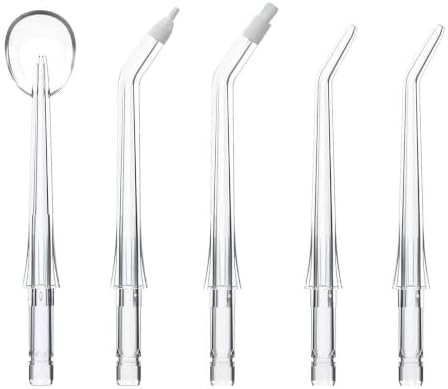 Water Flosser Replacement Tips Kit – Standard, Periodontal, Orthodontic & Tongue Cleaner Nozzles for Shower Water Flosser Accessories and Oral Care for Daily use by Unknown