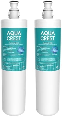 AQUA CREST 3US-PF01 Water Filter Replacement for Filtrete® 3US-PS01, 2 Pack by AQUACREST