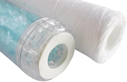 AQUAWATER 105010 Kit Performance-Lot de 2 Cartouches (1 Filtration + 1 anticalc/Corr)-Durée 12m, Plumbing Fixture, Grey - Image 6