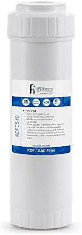 iFilters 2.5 x 10 KDF/GAC Water Filter Cartridge | NSF Certified Materials by iFilters