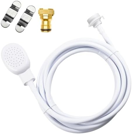16.4Ft Quick-Connect Sink Spray Rubber Hose,Sink Hose Attachment for Faucet by Anglepingping