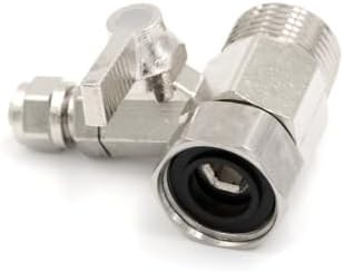 Water Filter Purifier Adapter 1/2'' To 1/4" Ball Valve Faucet Tap Safe Copper Nickel Plating,adapter,1 PC - Image 3