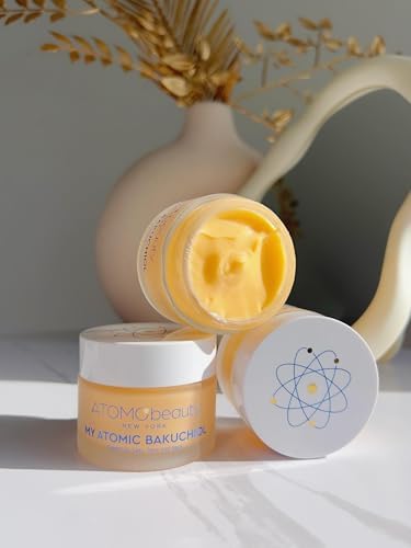 My Atomic Bakuchiol Cream for Eyes, Face & Neck – Anti-Aging Moisturizer with Bakuchiol & Quinoa Extract, Lifting, Firming & Brightening, Gentle Retinol Alternative, Vegan – 45ml - Image 3