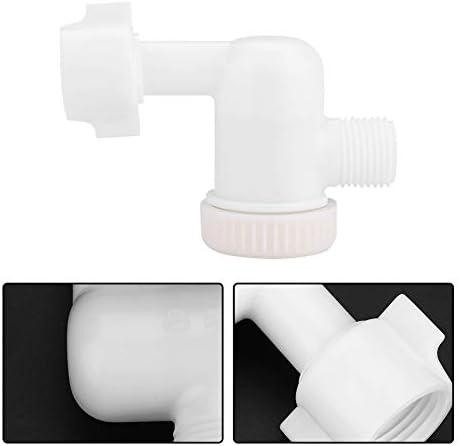AUNMAS Toilet Fill Valve G1/2 Male Thread with Sealing Pad Stainless Steel Mesh Filter Quick Simple Installation Universal Toilet Inlet Valve Replacement Kit for Bathroom Faucet Accessory - Image 7