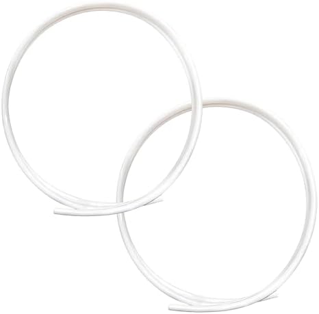 2-Pack MJU62070602 Refrigerator Water Line 6.56 FT - 5/16" Replacement for LG & Kenmore Elite Freezers/Fridges | Compatible with MJU62070601, MJU62070606, 5210JA3004U, 5210JA3029U by Unknown