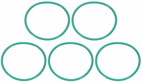 HARFINGTON 5 Pcs Fluorine Rubber O-Rings 54mm OD 49.2mm ID 2.4mm Width Round Sealing O Ring Seal Gasket for Industrial Engines Plumbing Faucet Hose Automotive by HARFINGTON