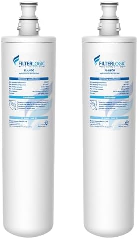 Filterlogic 3US-PF01 3US-MAX-F01 Under Sink Water Filter, 2 Pack by Filterlogic