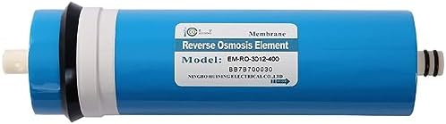 Huining 400GPD RO Membrane 3012-400 Residential Reverse Osmosis Membrane Water Filter Cartrige Replacement for Home Drinking Water Filtration System Household Under Sink Water Purifier by HUINING
