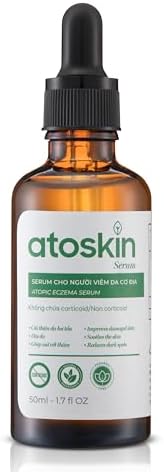 Atoskin Serum– Soothing & Hydrating Care for Sensitive, Dry, and Eczema-Prone Skin – with Biosaccharide Gum-1 & RicoBio JA7 (1.7 oz) by ATOSKIN