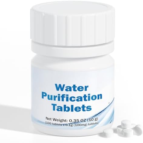 Water Purification Tablets - Emergency Water Filtration Survival by Unknown