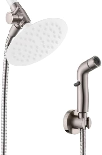 G-Promise 2 Mode Dog Shower Attachment with Extra Long Hose Adhesive Mount by G-Promise