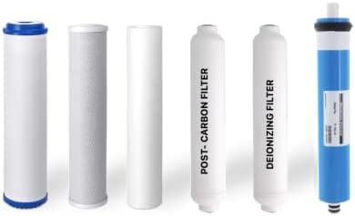 6 Stage Portable Dual Use Drinking and Aquarium Reef/Deionization | Reverse Osmosis Water Filter System RO/DI | 0 TDS | 150 GPD - Image 6