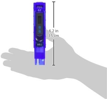 HM Digital TDS-EZ Water Quality TDS Tester, 0-9990 ppm Measurement Range, 1 ppm Resolution, 3% Readout Accuracy,Purple - Image 2