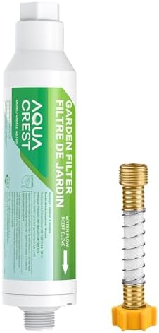 AQUA CREST Garden Hose Water Filter for Plants, NSF/ANSI Certified by AQUACREST