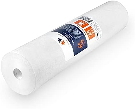 Aquaboon 5 Micron 20 x 4.5 Whole House Water Filter Replacement Cartridge Set: Sediment, Anti-Scale, Carbon for 3-Stage Water Filtration System 1 Pack - Image 2