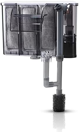 DaToo Aquarium Hang On Filter Small Fish Tank Hanging Filter Power Waterfall Filtration System for 20 to 30 Gallon Aquariums by DaToo