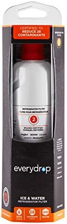 everydrop by Whirlpool Ice and Water Refrigerator Filter 2, EDR2RXD1, Single-Pack + Affresh Washing Machine Cleaner, 6 Month Supply - Image 2