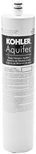 KOHLER 20852-NA Water Filter, Aquifer Water Filtration System Replacement Filter, 1 Count (Pack of 1), White by Unknown