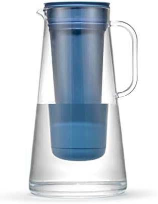 LifeStraw Home Pitcher BPA Free Plastic 7 Cup Stormy Blue by Unknown