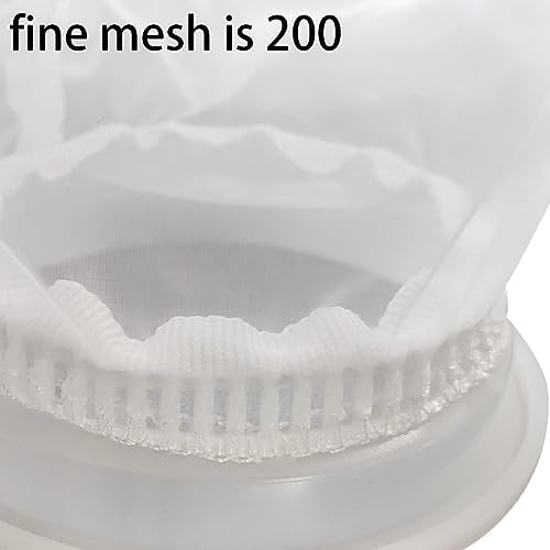 IBC Lid Filter Nylon Screen IBC Tote Lid Filter for Water Tank Washable 2 Pieces - Image 2