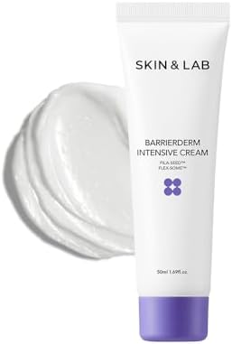 [SKIN&LAB] Barrierderm Intensive Cream 50ml, Skin Barrier Korean Face Cream Moisturizer, Panthenol, Ceramide Capsules face and body cream, Gentle for Everyone, Convenient Travel Size (1.69 fl oz.) by SKINLABSKINSCIENCESOLUTION