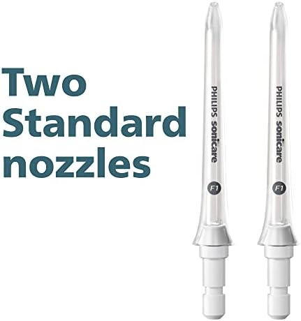 Philips Sonicare Power Flosser Standard Nozzles (F1), 2-Pack, White - Image 6