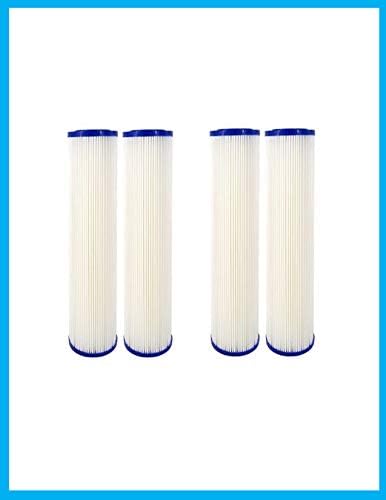 CFS Pleated Filters for WPC0.35-975, 0.35 Micron, 9.75 x 2.75 in, 4 Pack - Image 2