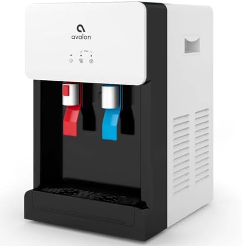 Avalon B8WHT Countertop Bottleless Water Cooler Dispenser - 2 Stage Water Filters and Installation Kit Included, NSF Certified, UL Listed, White - Image 2