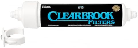 Clearbrook RF10-J Refrigerator Filter System, 1/4 Inch John Guest Fittings, Compatible with Refrigerators without Built-in Filtration by CLEARBROOK