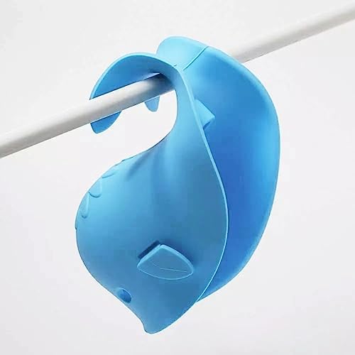 Baby Bathtub Faucet Cover, Faucet Cover Baby Bathtub Spout Cover, Bath Spout Protective Cover, Bathtub Safety Spout Guard, Baby Safety Protection Silicone Kit, Blue Whale Protector - Image 4