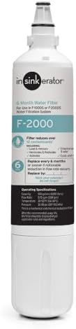 InSinkErator F-2000 Premium Instant Hot Water Dispenser Under-Sink Water Filter Replacement by Unknown