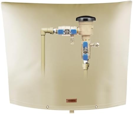 TOHONFOO Backflow Preventer Cover, Pipe Freeze Insulation, 34"Wx24"H, Beige by TOHONFOO